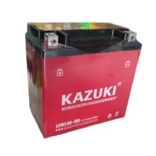 باتری موتور سیکلت 12 ولت 14 آمپر کازوکی مدل 12v14ab