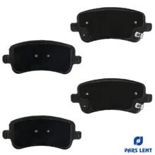 لنت ترمز دیسکی عقب خودرو لنت پارس کد 1-80210 دو جفت مناسب برای تیگو 8 پرو مکس هیبرید PHEV