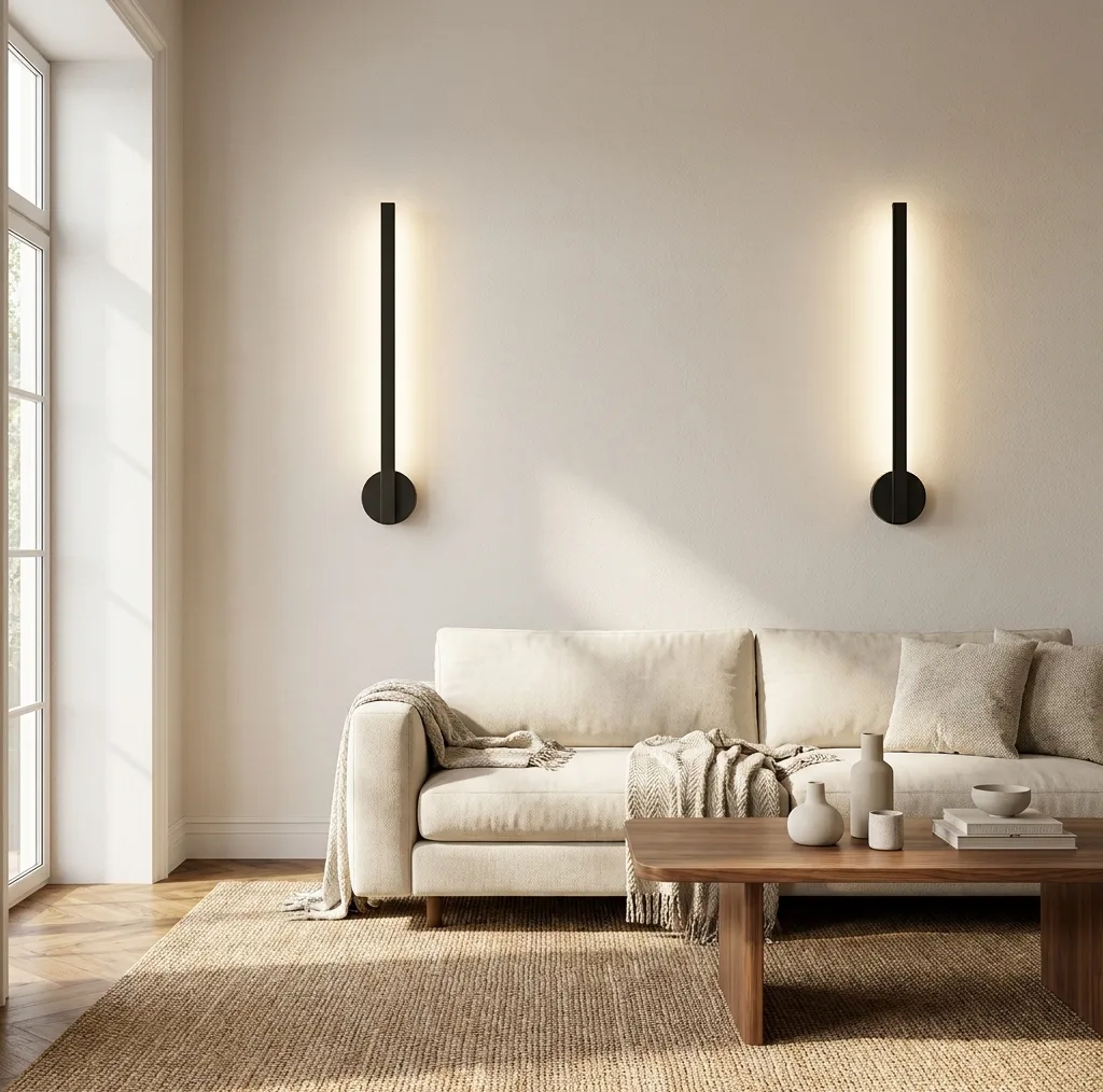 دیوار کوب مدل شمشیری کد E80