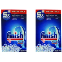 نمک ماشین ظرفشویی مدل 5X power وزن 1700 گرم بسته دو عددی