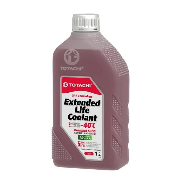 ضدیخ و ضدجوش 50 به 50 توتاچی مدل Extended life coolant 50/50 حجم 1 لیتر