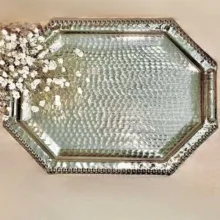 سینی مسی مدل هشت ضلع کد ZH359.1