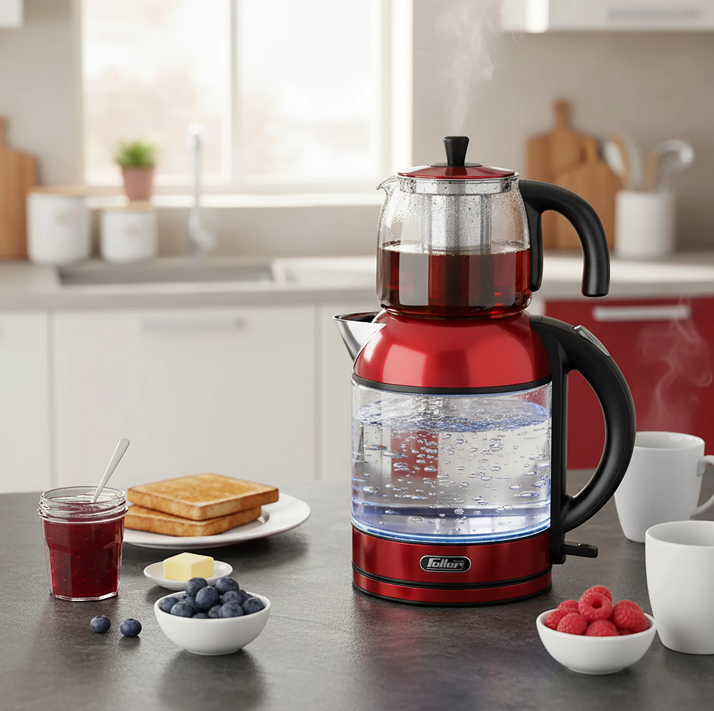چای ساز روی هم فلر مدل TS288