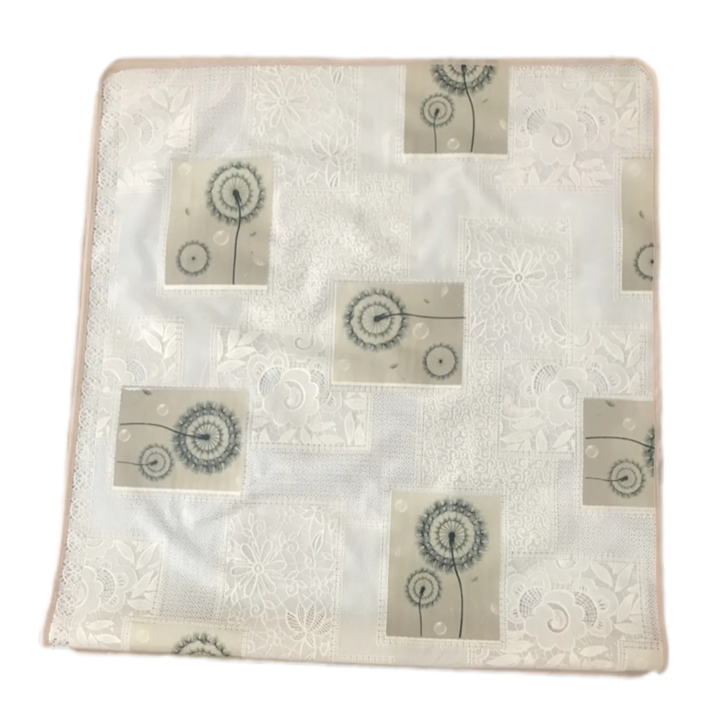 سفره 6 نفره مدل رویال طرح گیپور سایز 140×100 سانتی متر