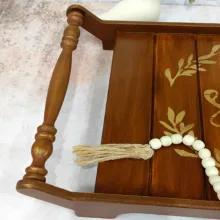 سینی چوبی مدل هوم کد d53