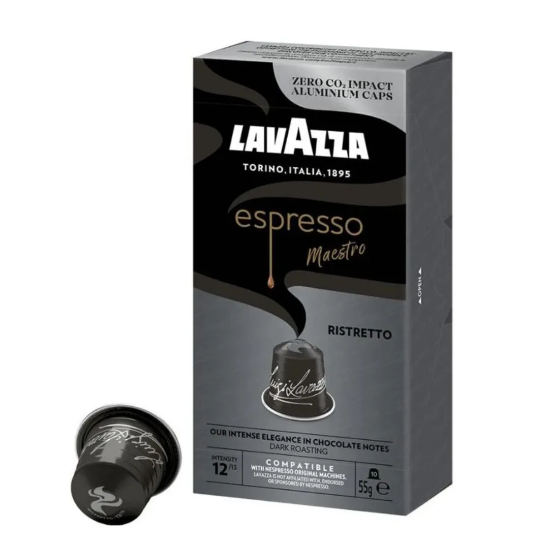 کپسول نسپرسو لاواتزا مدل Maestro Ristretto وزن 55 گرم