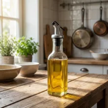 ست آبلیموخوری و ظرف روغن مدل Home مجموعه 2 عددی به همراه استند