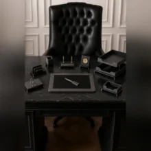 ست ۹ تکه لوازم اداری رومیزی مدل پایه دار مدیریتی کد 510P