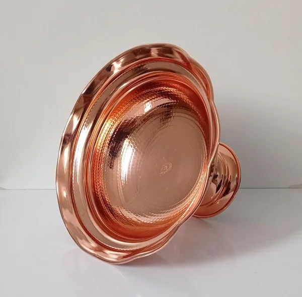 آجیل خوری مسی مدل لب چین کد ZH266.2
