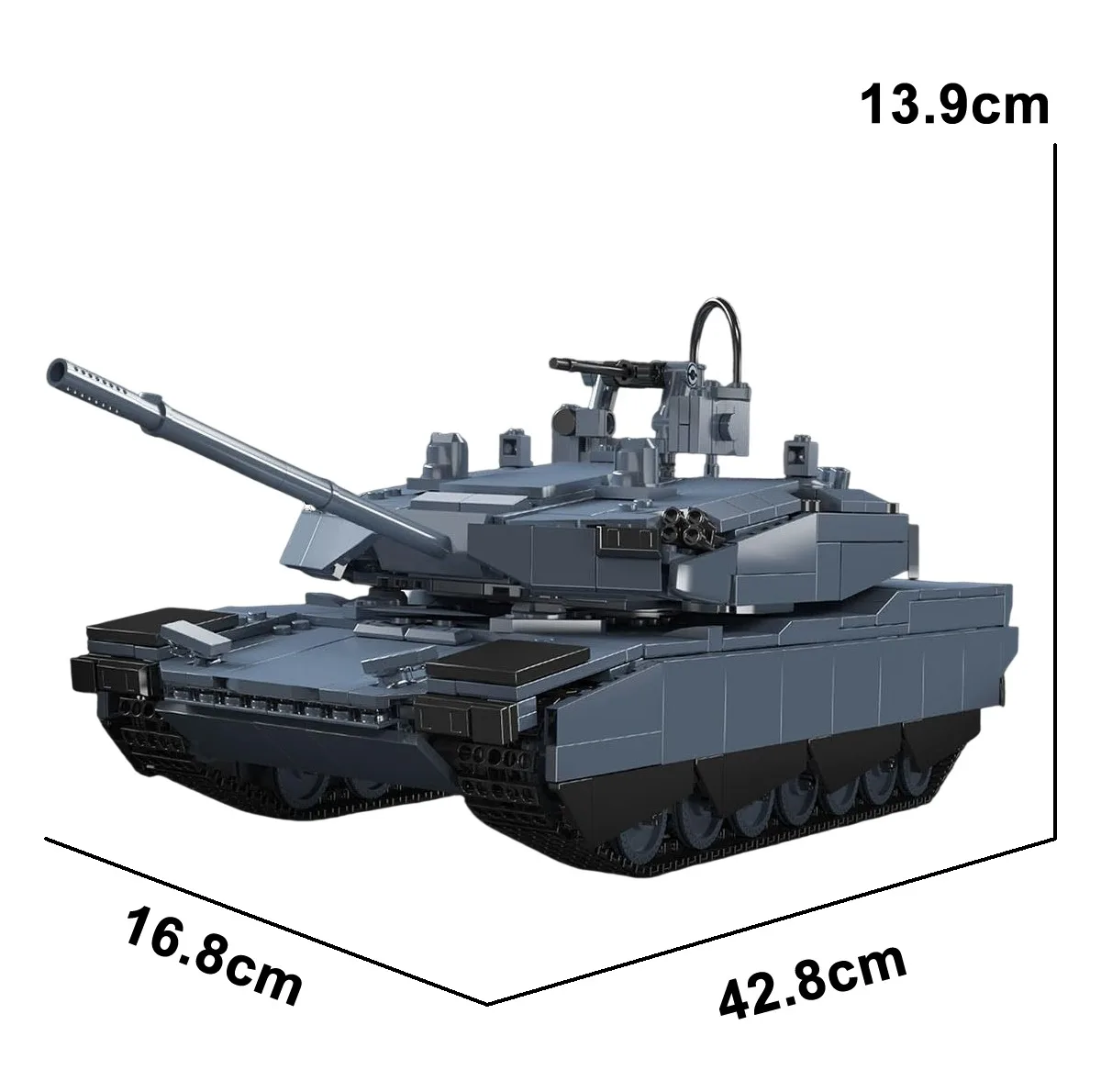 ساختنی 1192 تکه مولد کینگ مدل 20036 تانک ABRAMS-X