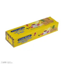 بیسکویت کرمدار ساقه طلایی با طعم موز مینو - 192 گرم