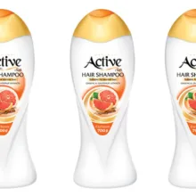 شامپو مو اکتیو مدل Orange Extract حجم 400 میلی لیتر بسته 3 عددی