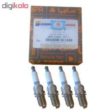 شمع خودرو مدل K5RTC مناسب برای پراید و تیبا، بنزینی و دوگانه سوز، بسته 4 عددی