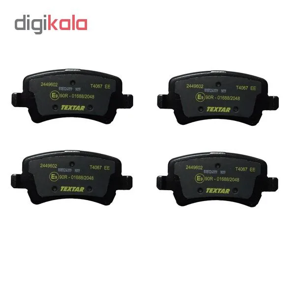 لنت ترمز عقب تکستار کد 2449602 مناسب برای ولوو XC60