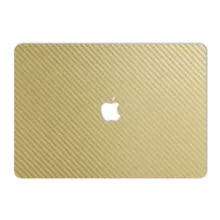 برچسب پوششی ماهوت مدل Gold Carbon مناسب برای لپ تاپ Macbook 12inch Retina