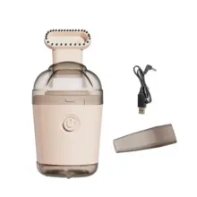 جارو شارژی دستی مدل M33 با باتری 500 میلی‌آمپر ساعت، شارژ از طریق پورت USB، توان موتور 3.5 وات، سری قابل تعویض و ظرفیت مناسب برای تمیز کردن سطوح کوچک و خودرو