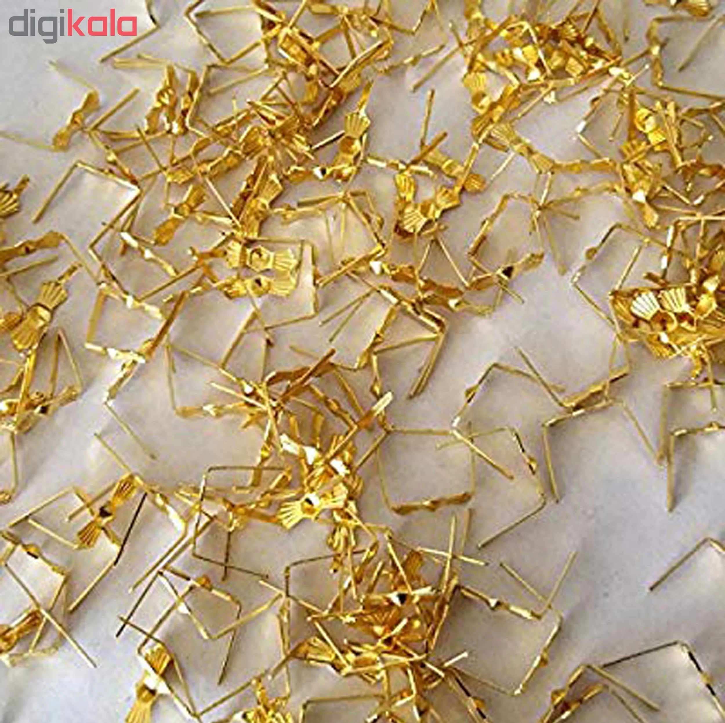 گیره لوستر طرح پاپیون مدل sali کد 10114 بسته 400 عددی