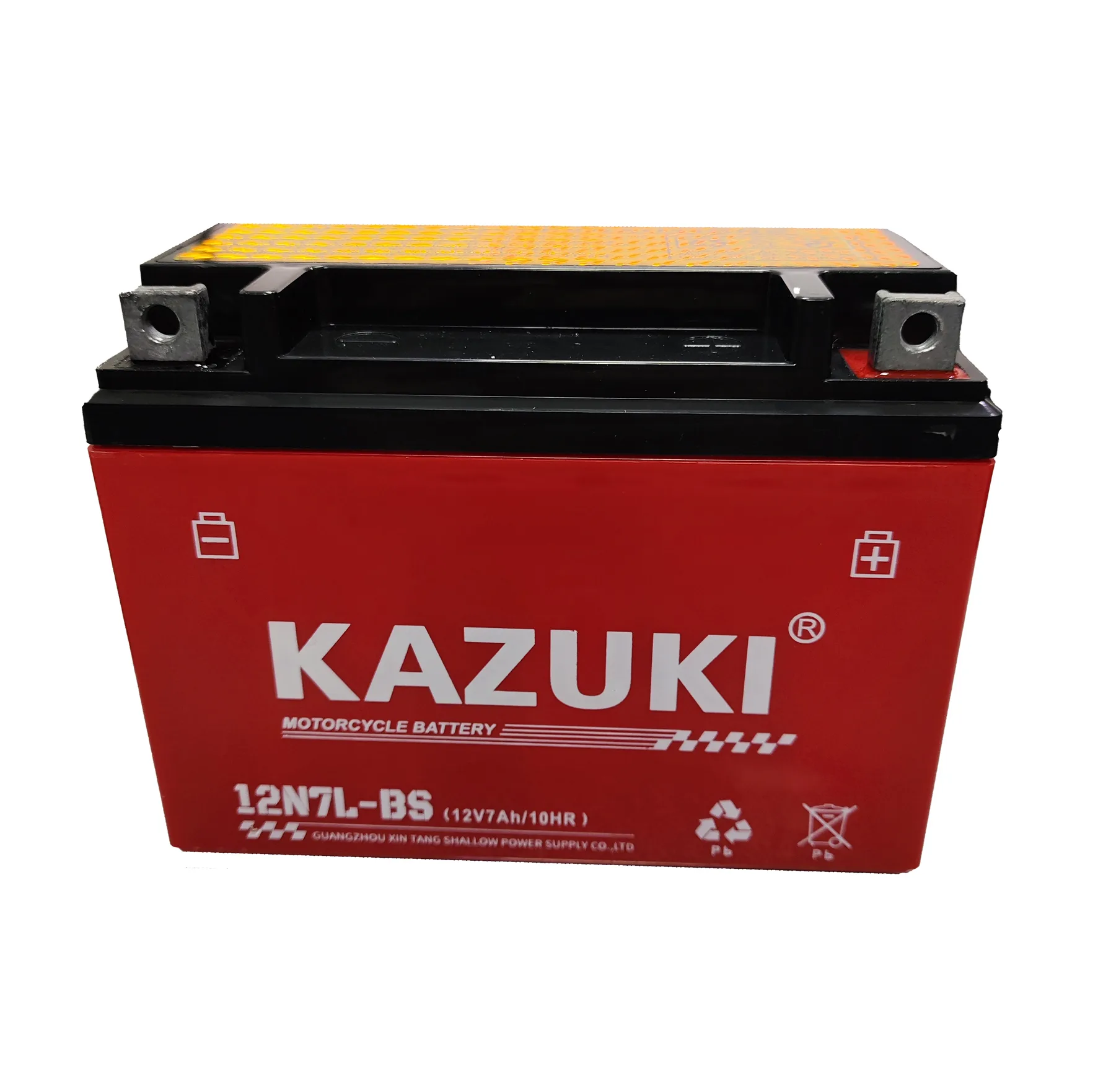 باتری موتورسیکلت 12 ولت 7 آمپر کازوکی مدل 12v7lbs