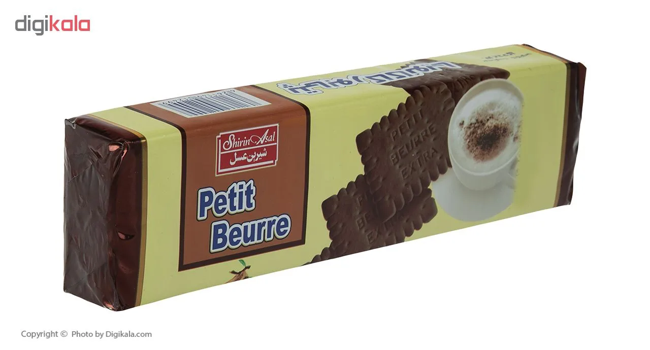 بیسکوئیت کاکائویی پتی بور - 125 گرم