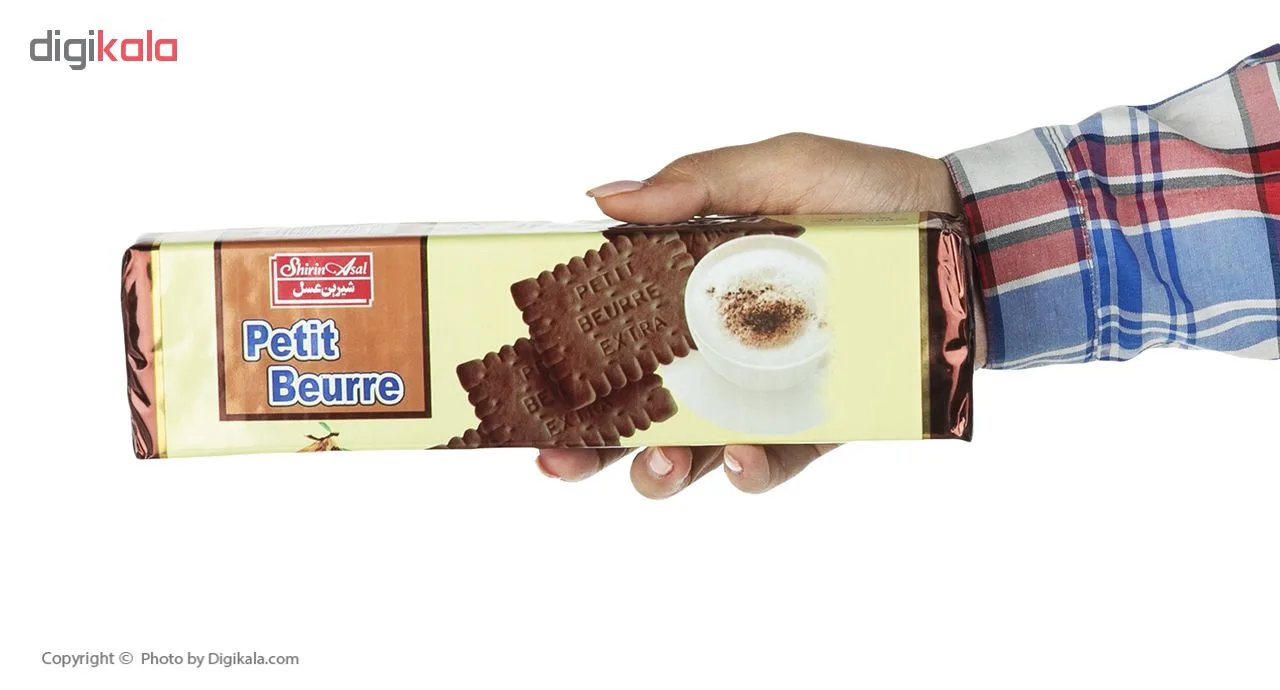 بیسکوئیت کاکائویی پتی بور - 125 گرم