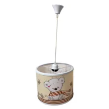 لوستر اتاق کودک طرح خرس شال دار کد 36