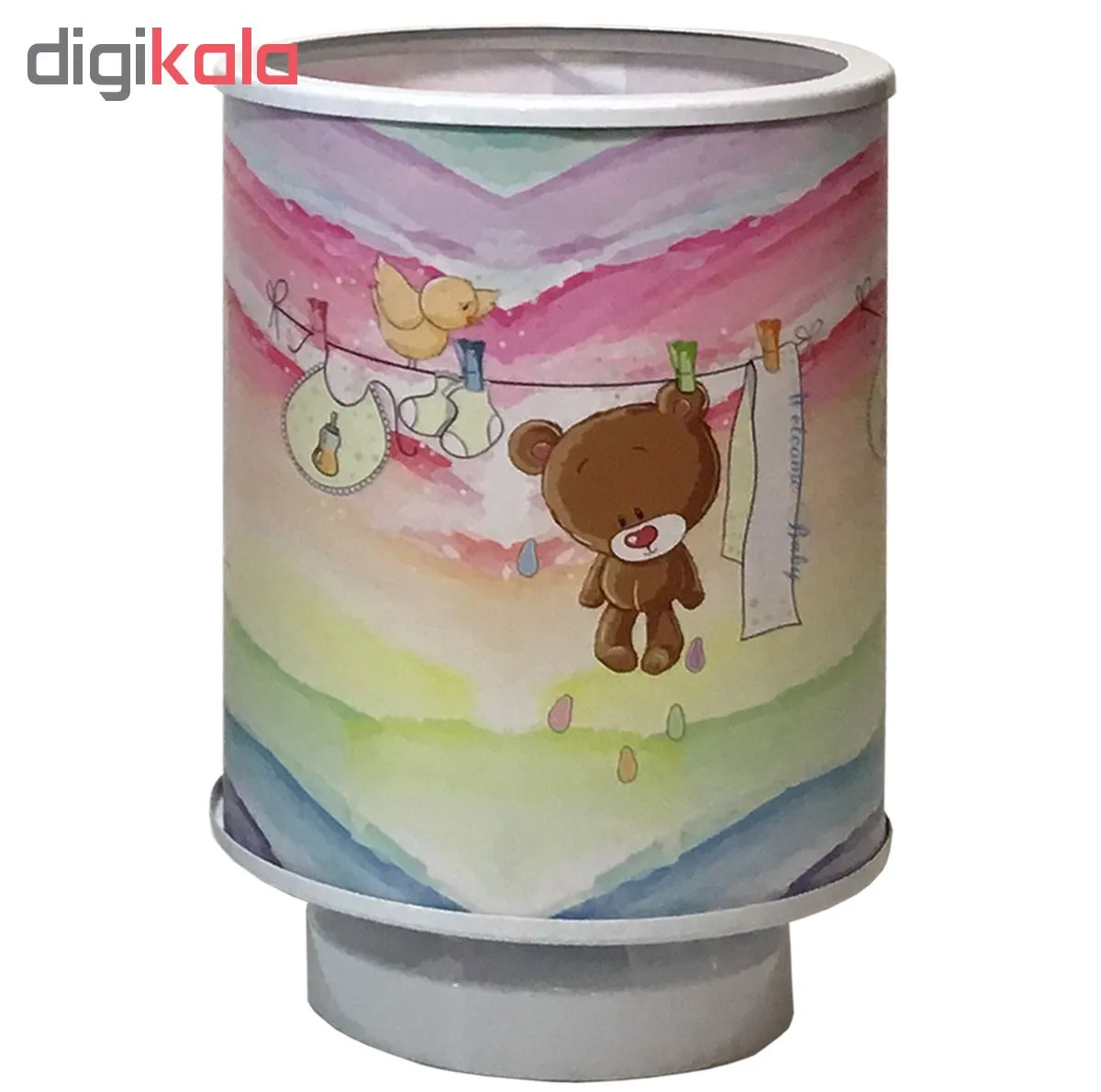 چراغ خواب کودک طرح خرس آویزان کد40