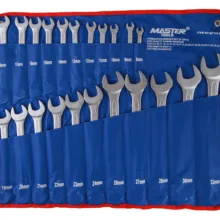 مجموعه 22 عددی آچار یکسر تخت یکسر رینگی مستر تولز مدل MT110-22