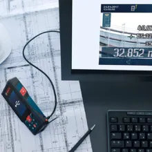 متر لیزری دوربین دار بوش مدل GLM 120 C