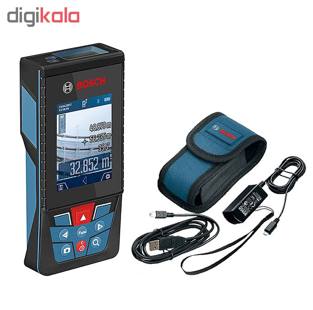 متر لیزری دوربین دار بوش مدل GLM 120 C