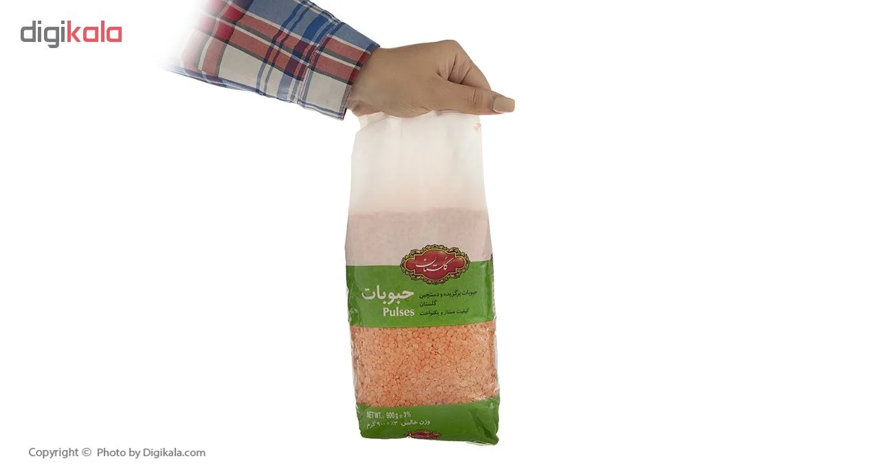 دال عدس گلستان- 900 گرم
