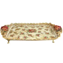سینی مدل باغ بهاری کد 06-20