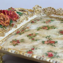 سینی مدل باغ بهاری کد 06-20