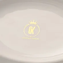 سرویس غذاخوری 28 پارچه 6 نفره گلدکیش طرح هرمس کد GK646348
