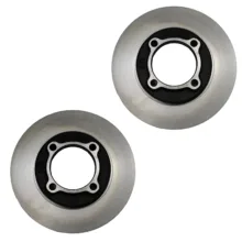 دیسک ترمز چرخ جلو شرکت تولیدی قطعات جلوبندی خودرو ایران لاهیجان کد MDA0133251 مناسب برای پراید بسته دو عددی