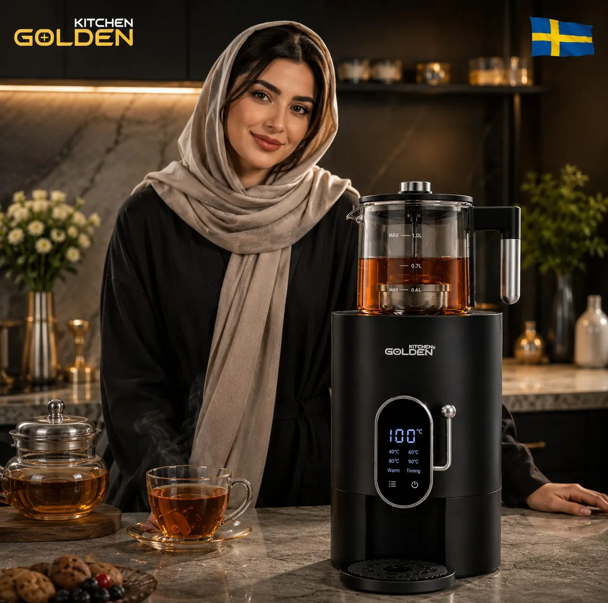 چایساز روی هم گلدن کیچن مدل GK780S