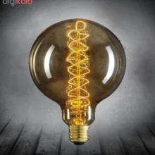 لامپ ادیسونی 40 وات مدل G125 SPIRAL پایه E27