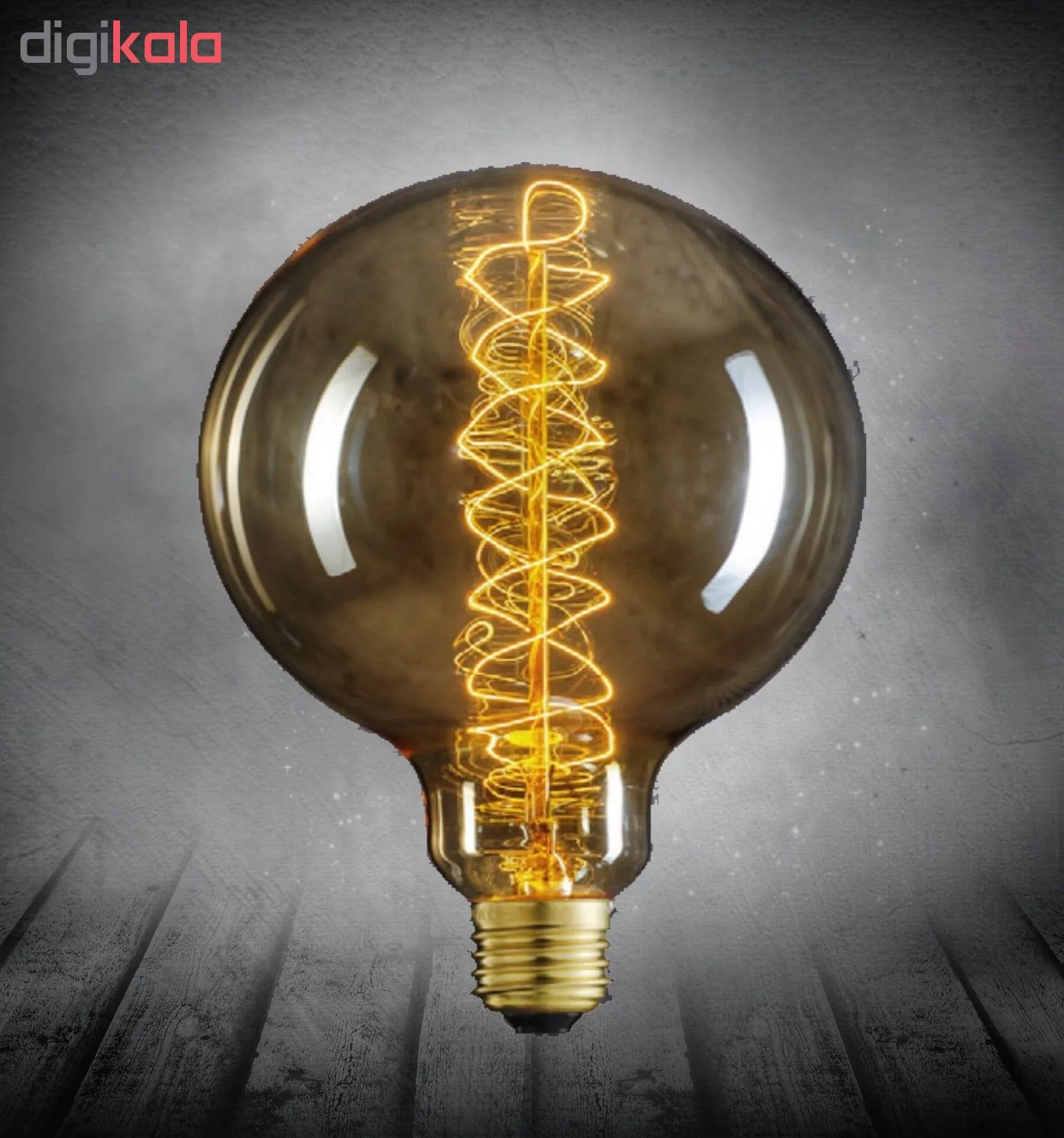 لامپ ادیسونی 40 وات مدل G125 SPIRAL پایه E27