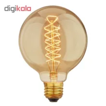 لامپ ادیسونی 40 وات مدل G125 SPIRAL پایه E27
