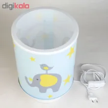 چراغ خواب کودک طرح فیل و گنجشک کد54