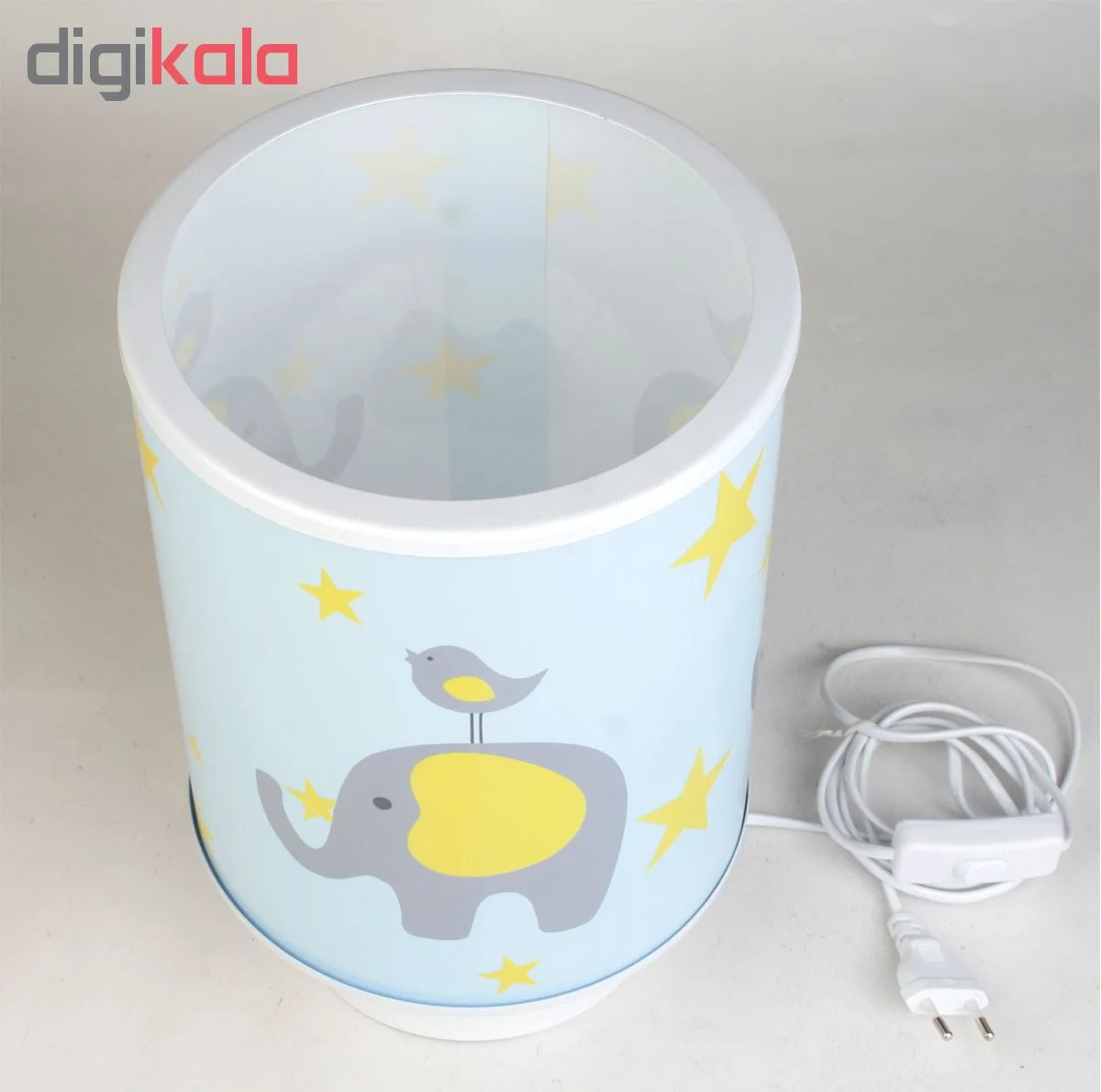 چراغ خواب کودک طرح فیل و گنجشک کد54