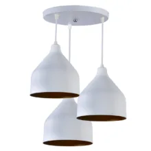 لوستر 3 شاخه کد LU300WG