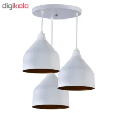 لوستر 3 شاخه کد LU300WG
