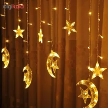 ریسه ال ای دی کد ماه و ستاره طول 2.5 متر