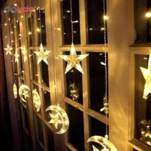 ریسه ال ای دی کد ماه و ستاره طول 2.5 متر