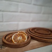 سینی سرو مدل دایره مجموعه 5 عددی