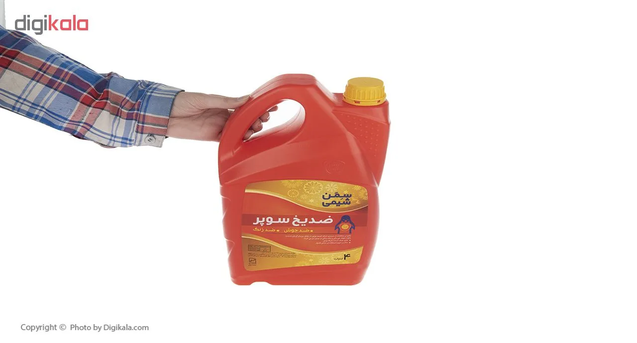 ضدیخ خودرو سمن شیمی کد 003 حجم 3.6 لیتر