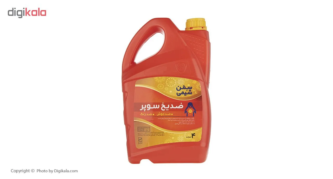 ضدیخ خودرو سمن شیمی کد 003 حجم 3.6 لیتر