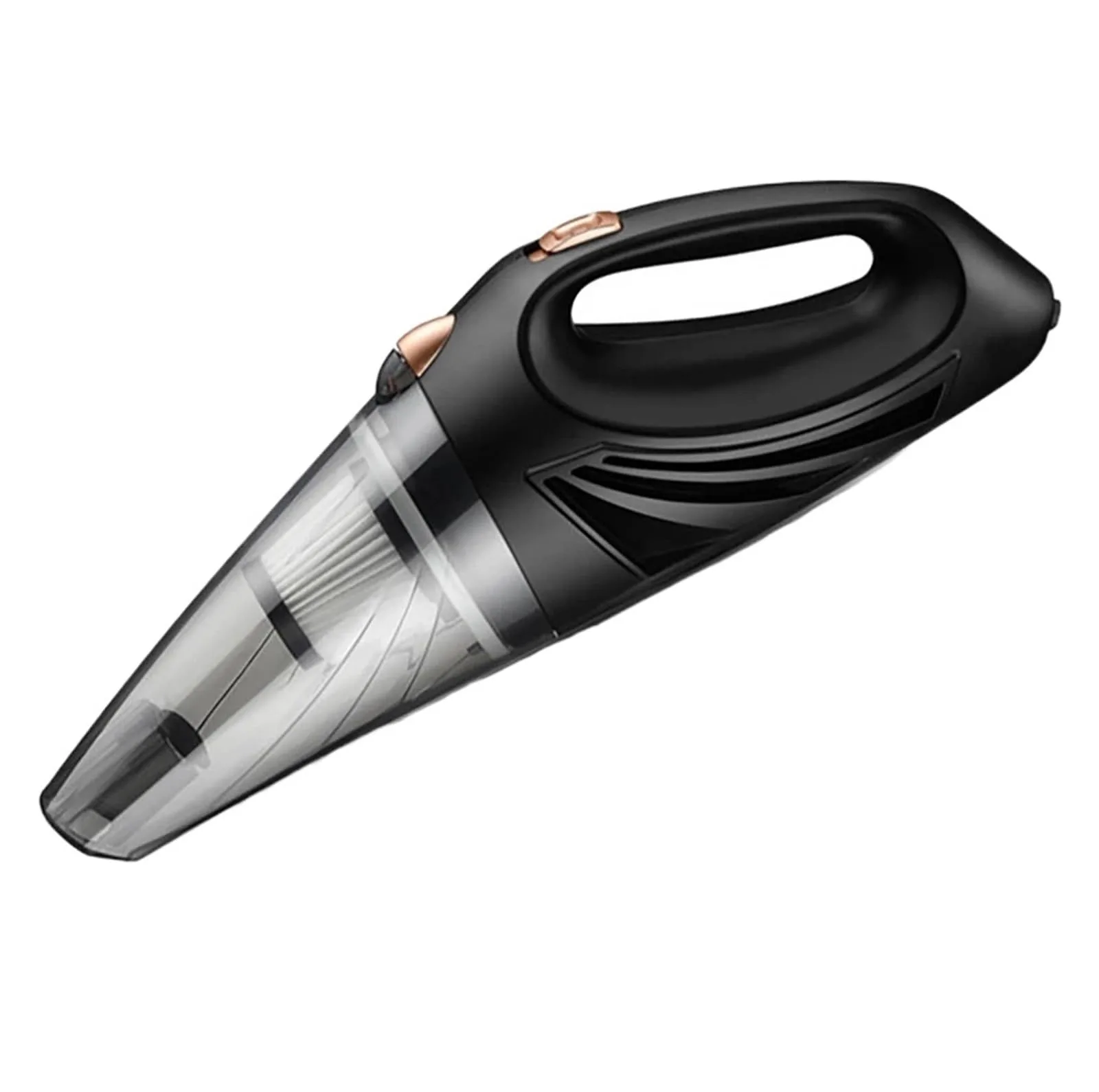 جارو شارژی دستی مدل DG-001 با باتری لیتیوم-یونی 2200 میلیآمپرساعت و قابلیت اتصال به فندکی خودرو