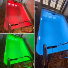 چراغ استخری 18 وات مدل فلت فولکالر کد 18RRRGB