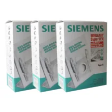 کیسه جاروبرقی مگافیلت مدل 101001G بسته 3 عددی مناسب برای جاروبرقی های بوش و زیمنس